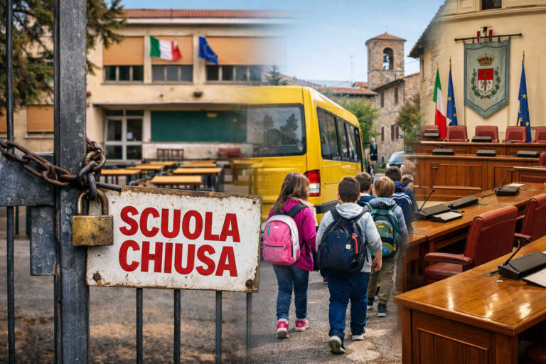 Castiglion Fiorentino: scuole che chiudono, balle che crollano