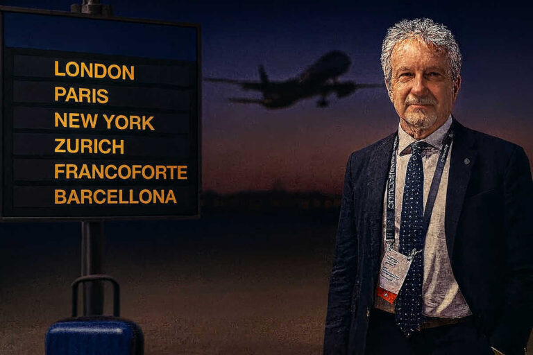 Il sindaco globetrotter è arpartito (Arezzo resta, lui vola)