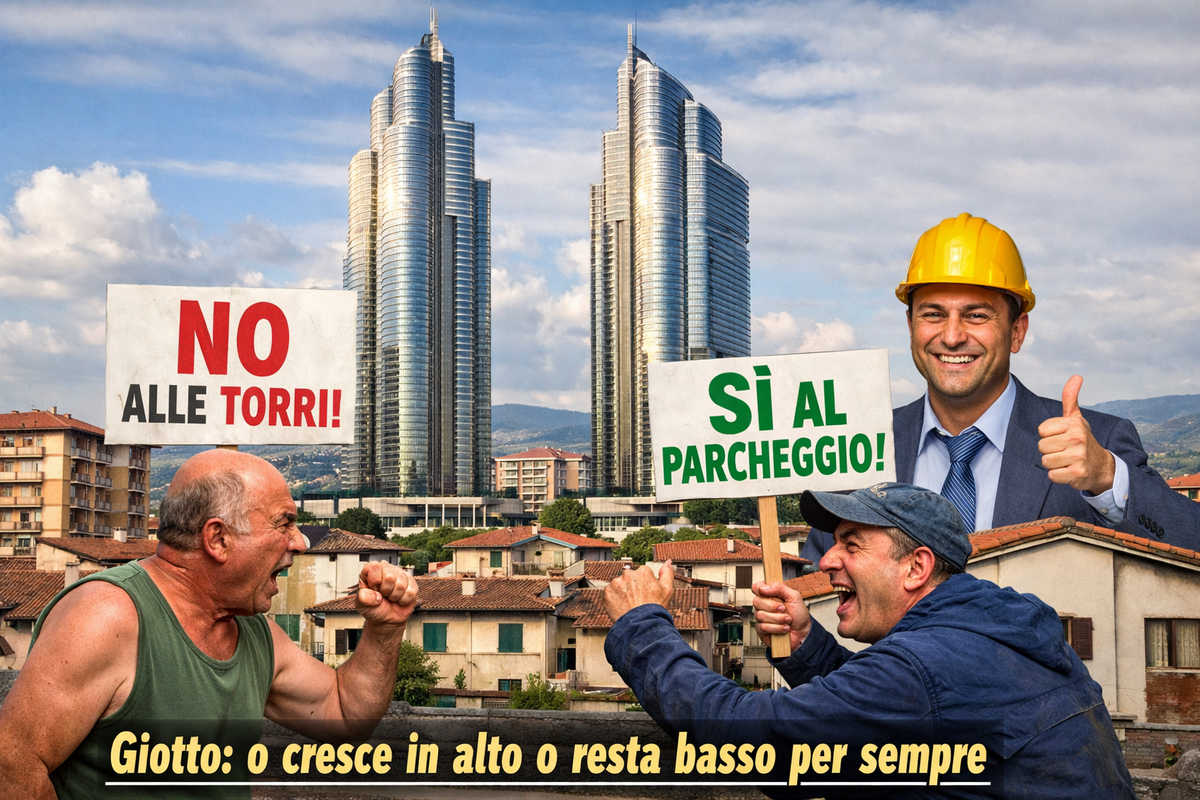 Il confronto sulle torri del Giotto