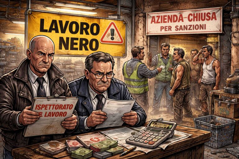 Arezzo, il lavoro nero vien fuori come l’unto: 4mila multe, un milione d’euro e imprenditori col sudore freddo