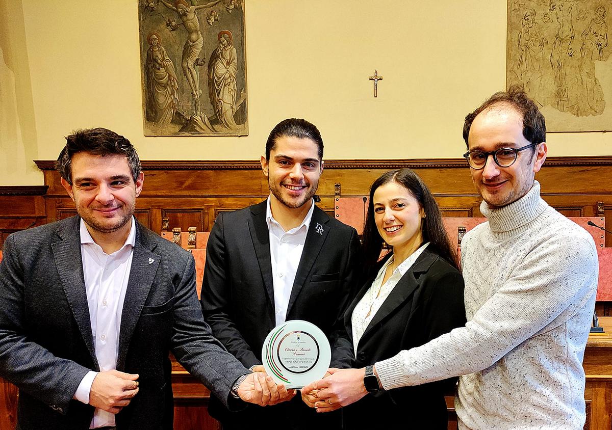 Premiazione Davde e Chiara