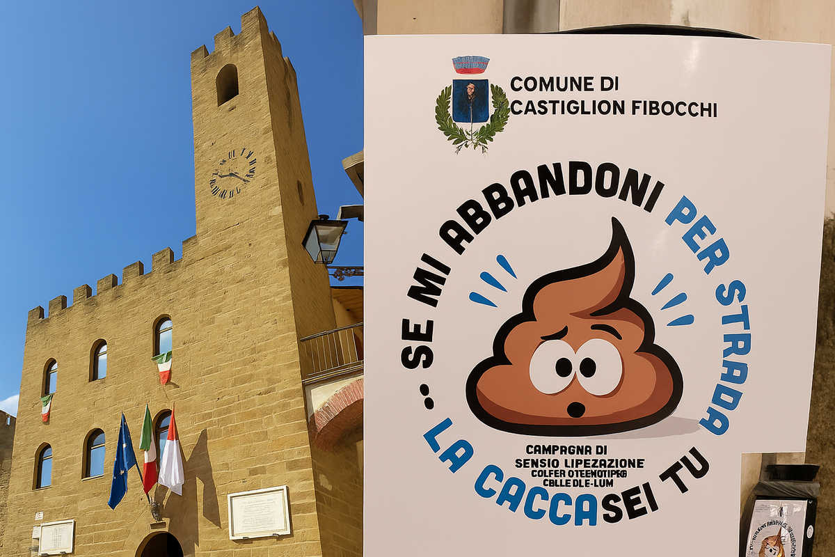Se mi abbandoni per strada la cacca sei tu