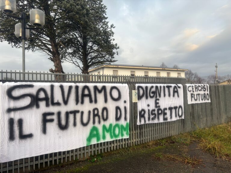 Dalla Svizzera senza amore: auguri e addio ai lavoratori della Amom