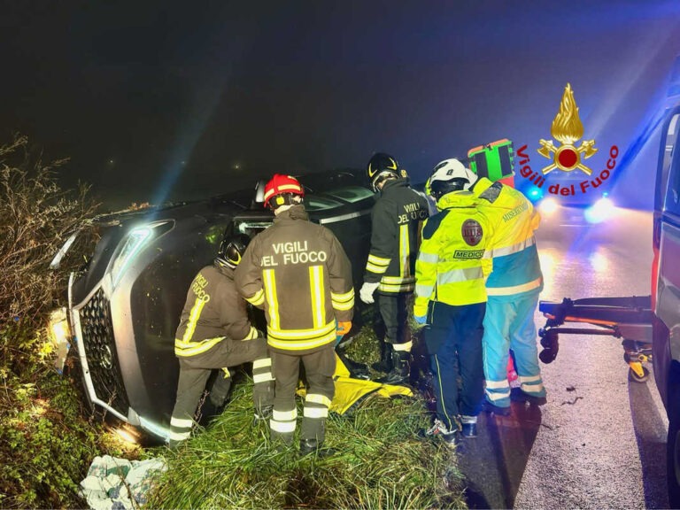 Giornata di incidenti sulle strade aretine: investito pedone in città