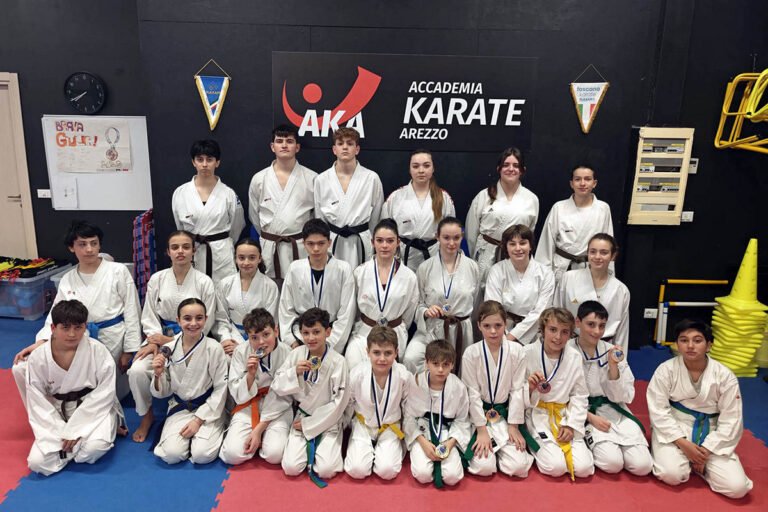 AKA – Accademia Karate Arezzo terza all’Open di San Marino