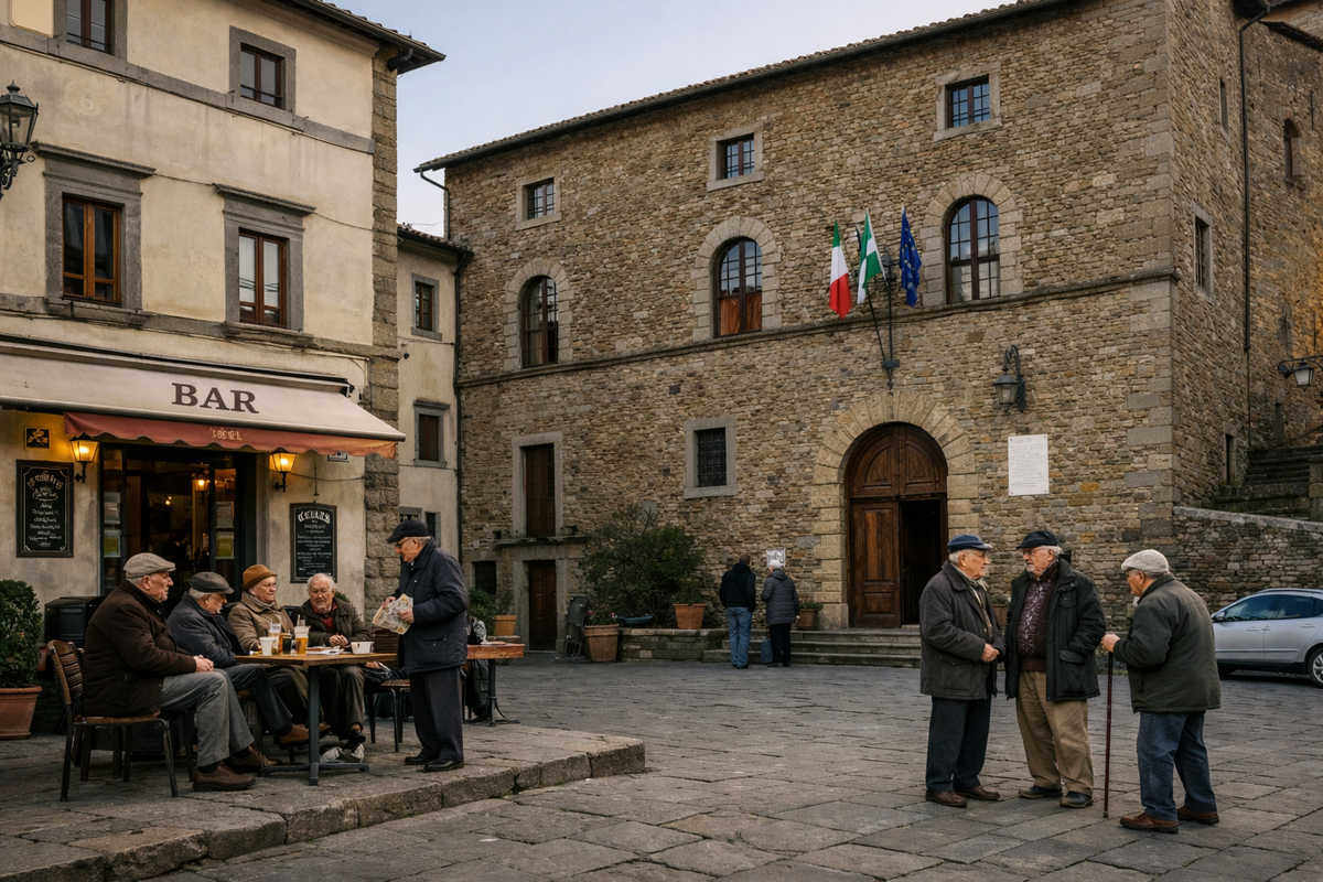 Anziani a Castiglion Fiorentino