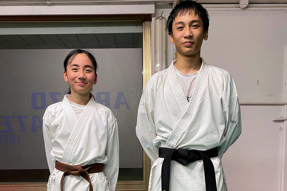 Arezzo Karate - Jayden e Jayrson Tecson