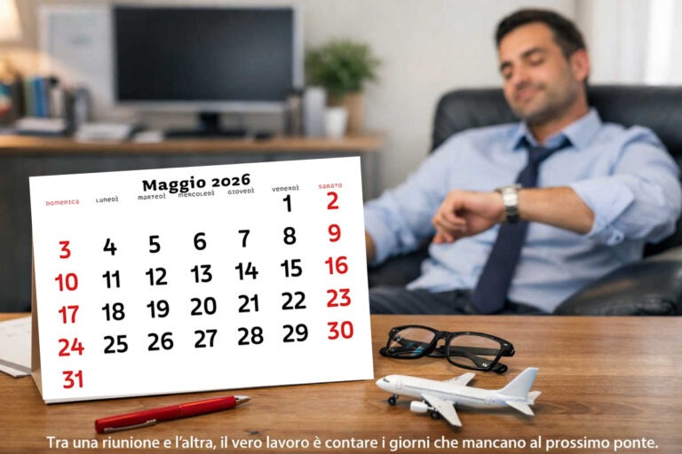 Calendario 2026: un anno pieno di ponti, ferie rubate e scuse al capo