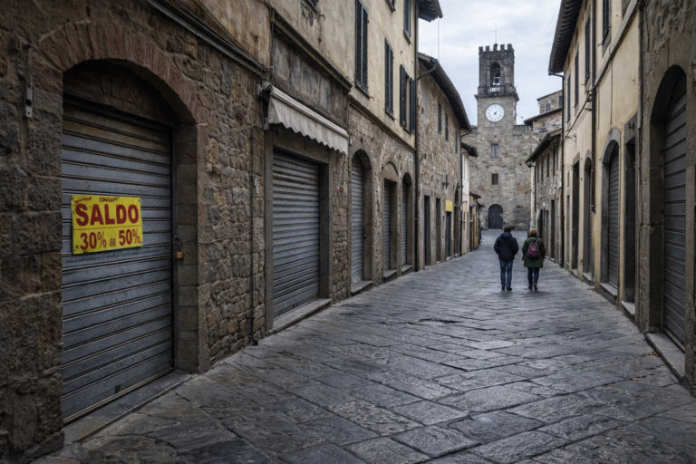 Centro storico a stomaco voto: a Castiglioni un se campa d’aria