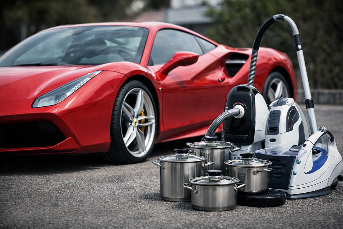 Ferrari, vacanze da nababbi e pentole da quattro soldi