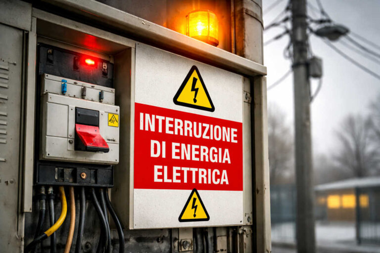 Interruzione di energia elettrica: mercoledì 28 gennaio chiuse le scuole di Staggiano e Matrignano