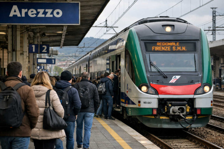 Linea Arezzo Firenze: torna il treno 18754