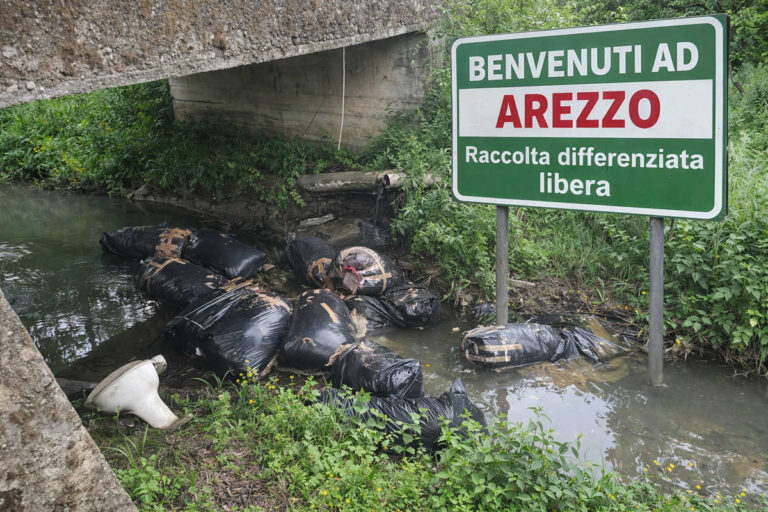 Arezzo, la capitale del sacchetto volante