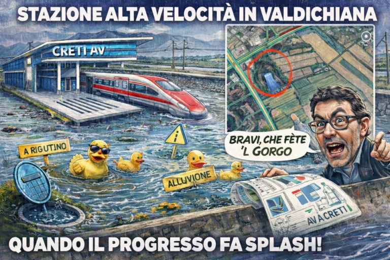 Alta Velocità sul Gorgo: quando il progresso fa splash (parola di Fabrizio Camastra)