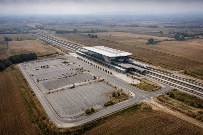 Alta Velocità? Sì, ma per i cinghiali: la stazione AV di Creti, fermata obbligatoria per il Nulla