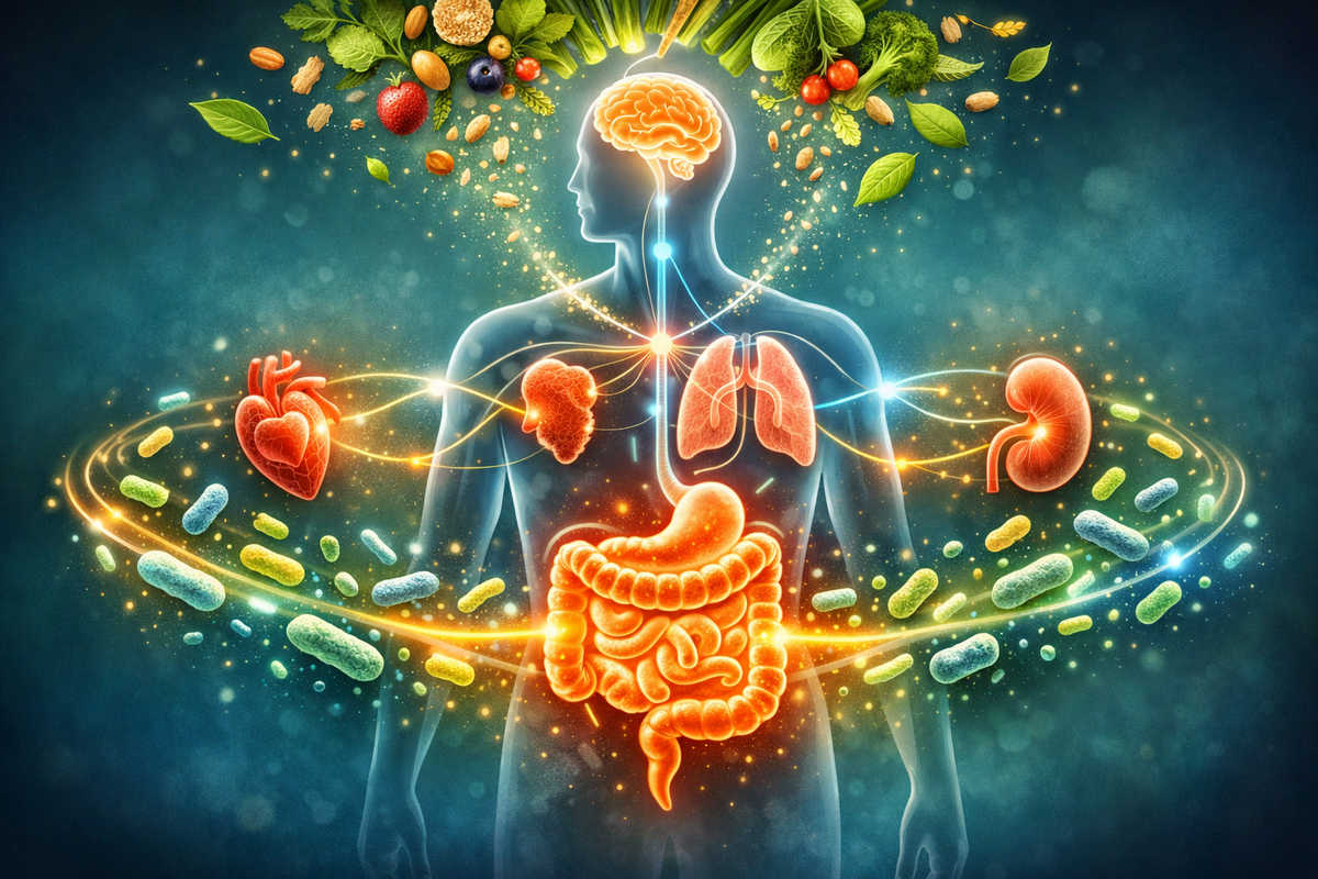 alimentazione, microbiota, salute, longevità