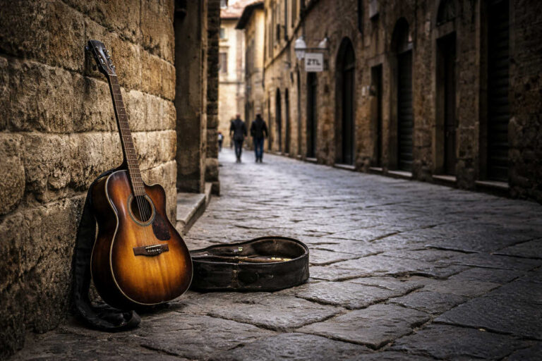Arezzo, la musica disturba: artista di strada cacciata dal centro a colpi di segnalazioni