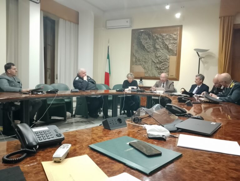 Arezzo, sicurezza urbana: vertice in Prefettura dopo i recenti episodi di criminalità