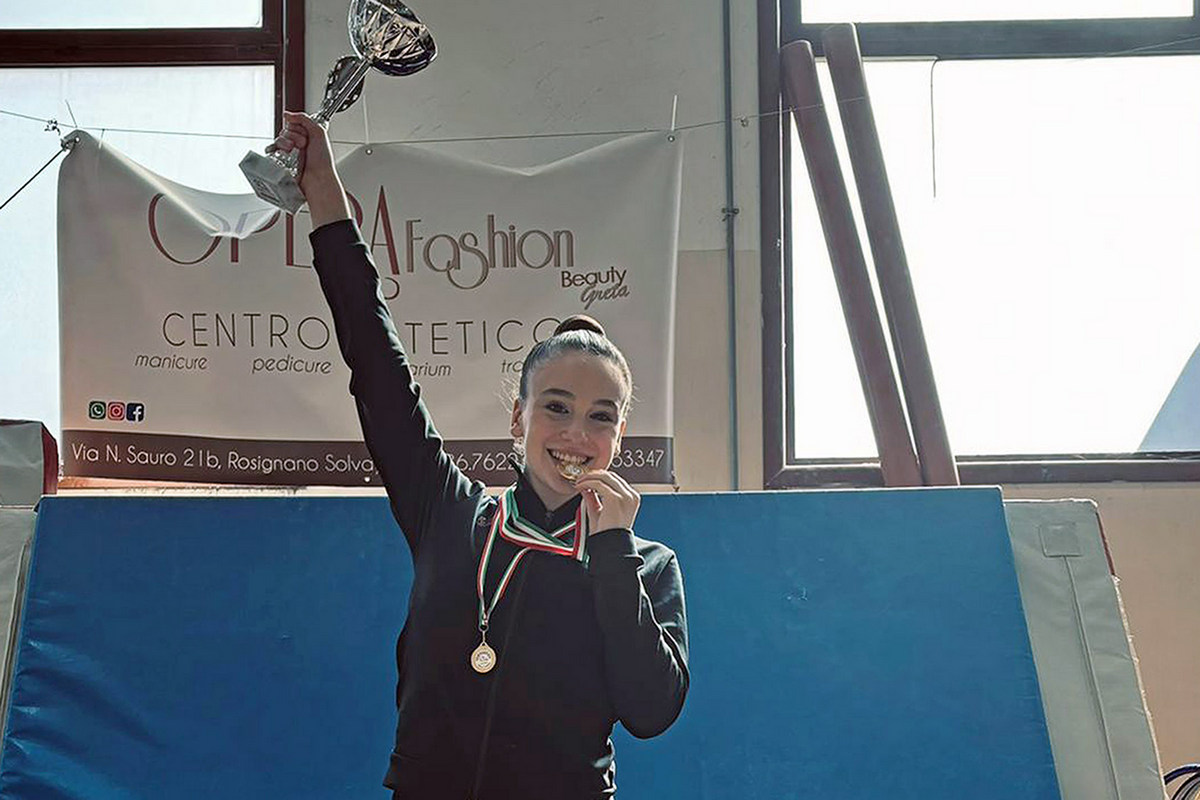 Ginnastica Petrarca - Giulia Perli titolo toscano 2026