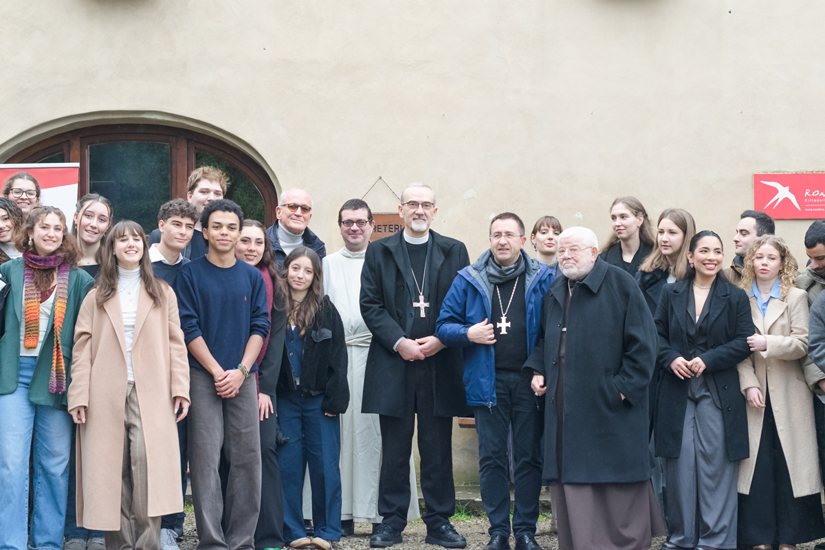 Il cardinale Pizzaballa a Rondine