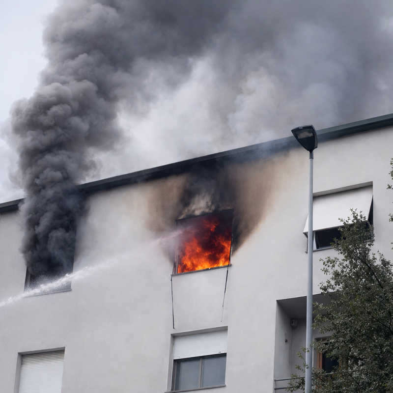 Incendio via Sirio