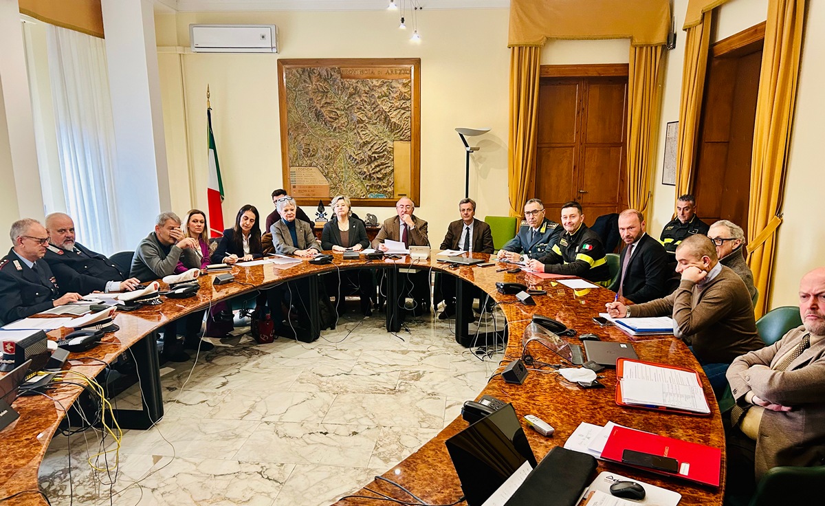 Incontro in Prefettura ad Arezzo