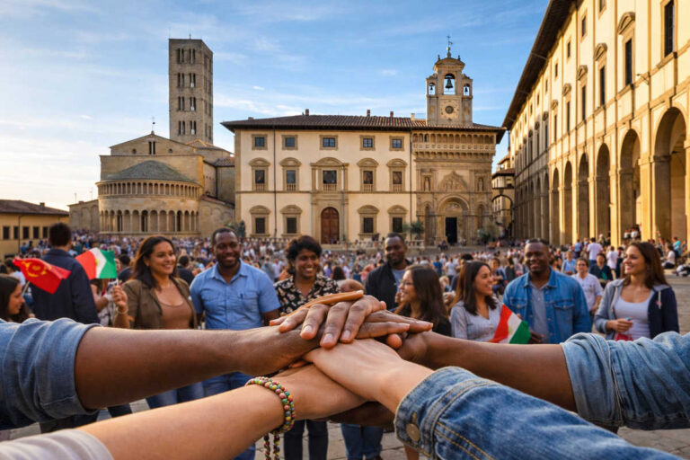 La paura un governa la città: ad Arezzo servon ponti, mica muri (e magari una Casa delle Culture)