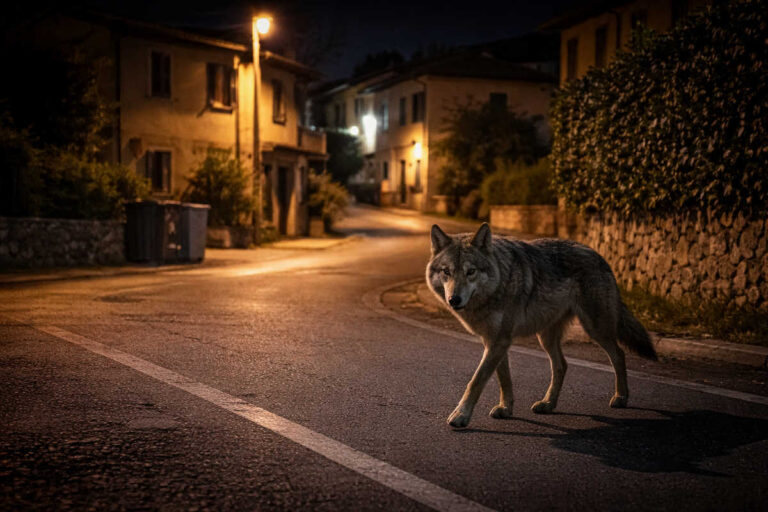 Arezzo e i lupi: in Consiglio si chiacchiera, fuori dai palazzi si convive
