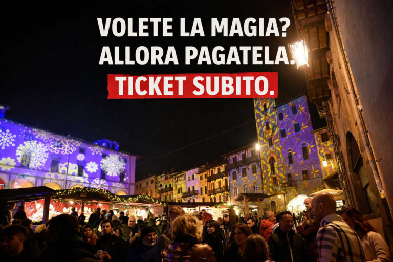 Arezzo, magia o imbuto? Decidetevi. Ticket subito