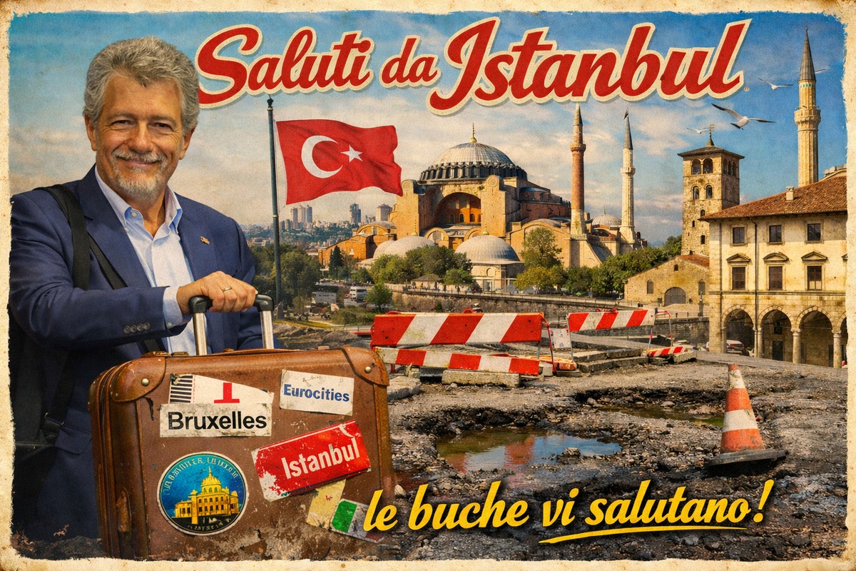 Saluti da Istanbul e le buche