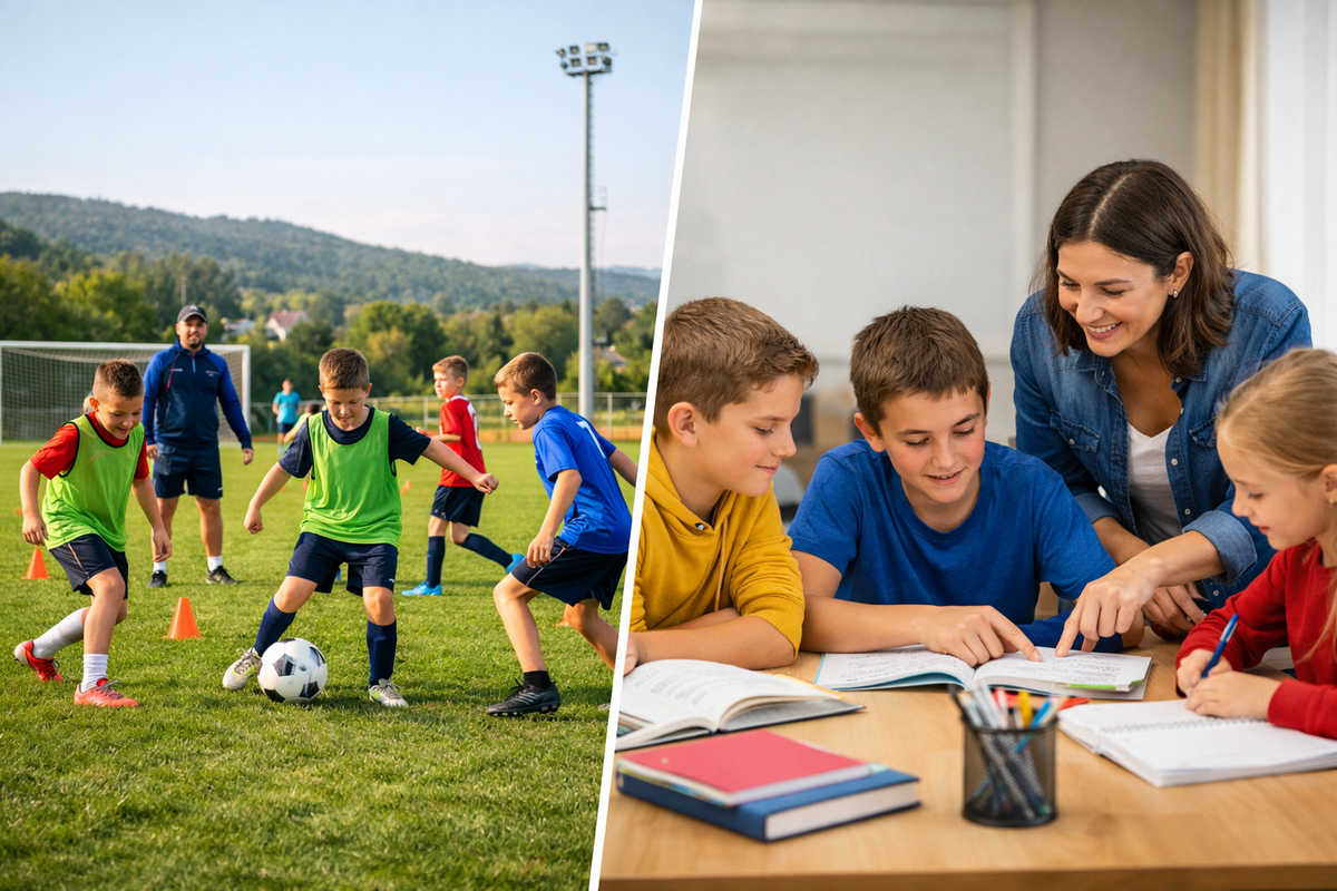 Scuola calcio e studio