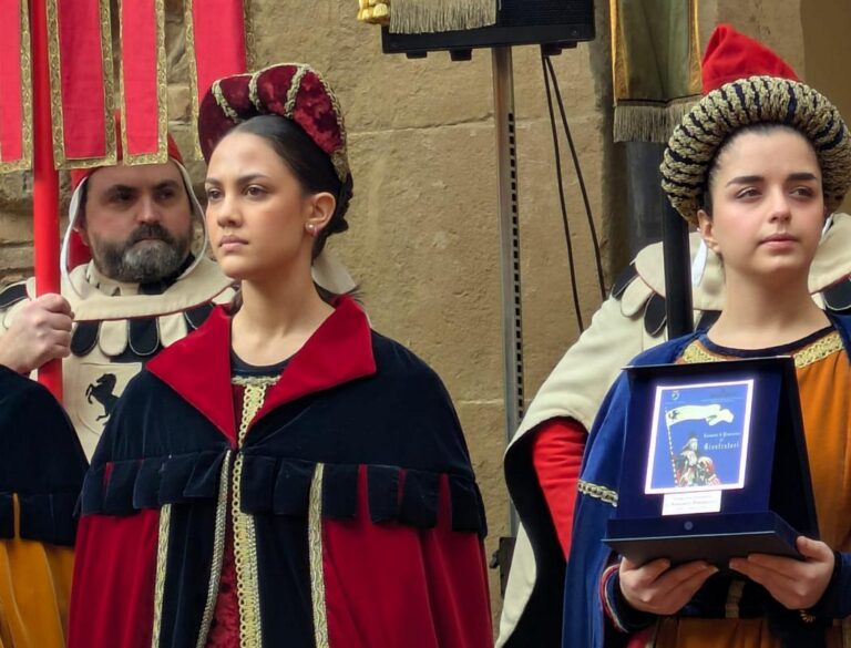 Giostra del Saracino 2026: Unoaerre e il Conclave del 1276 al centro delle dediche