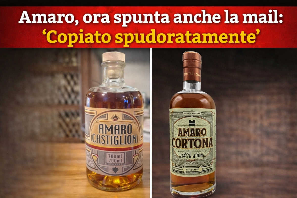 Amaro in conflitto il caso copiato