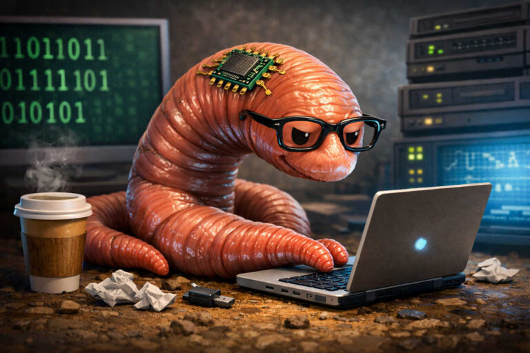 L’intelligenza artificiale? Pare un lombrico: se struscia sembra che pensi