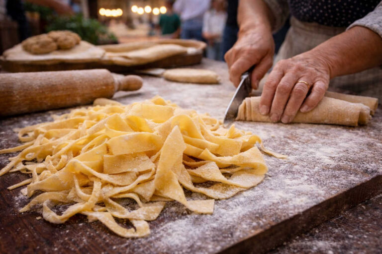Calendario delle sagre aretine 2026: tornano i funghi a Palazzo del Pero, ma a Pratantico quest’anno i crostini un si mangiano