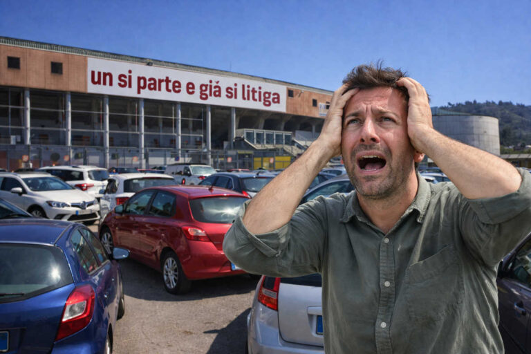 Arezzo, ancora un s’è mosso un mattone e già si litiga: petizione, parcheggi e drammi per du’ passi a piedi