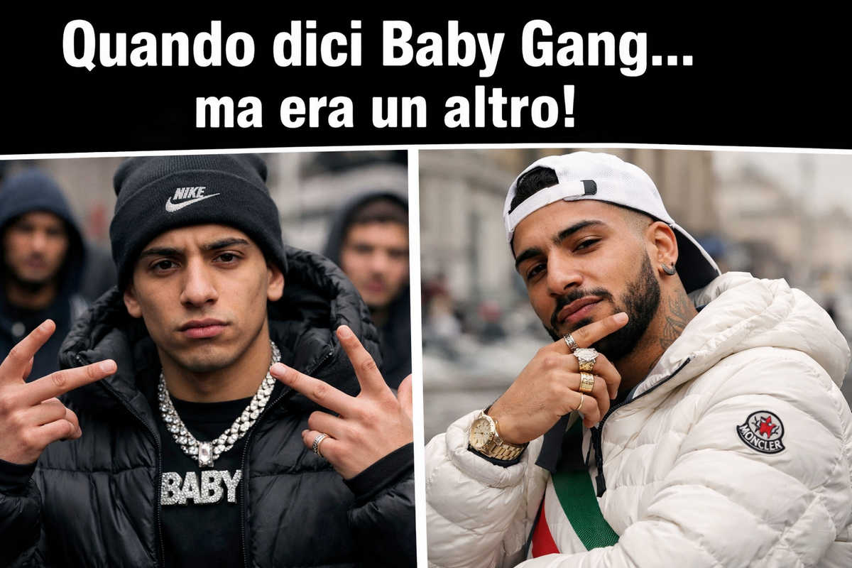 Quando dici Baby Gang ma era un altro