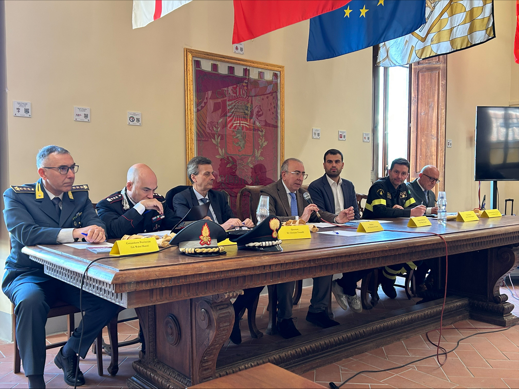 Sicurezza nel Casentino, il Comitato provinciale riunito a Bibbiena