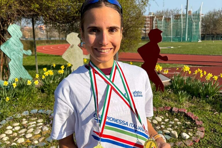 Sofia Fiorini campionessa d’Italia nella mezza maratona di marcia: secondo titolo tricolore in poche settimane