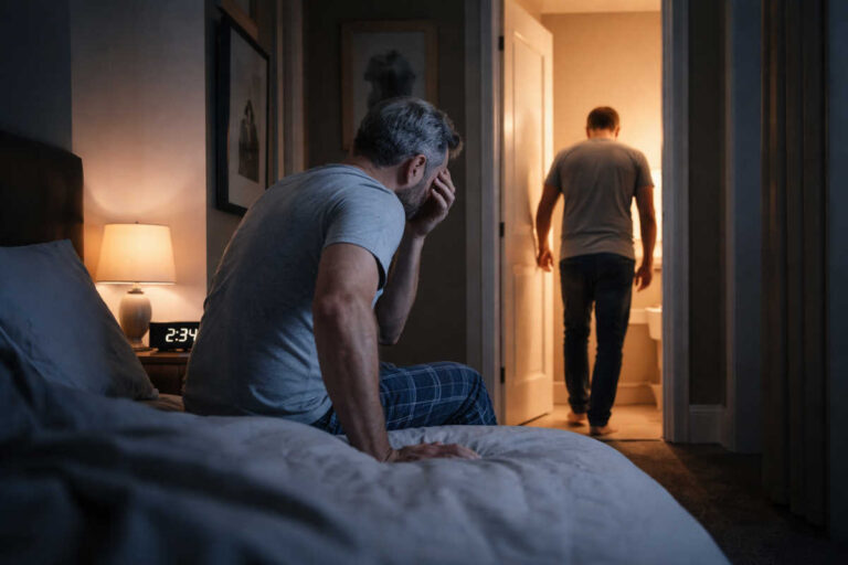 Perché si urina più spesso di notte? La nicturia e il legame tra cervello, cuore e reni