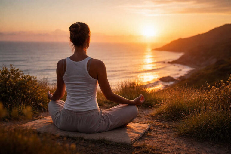Fermati. Siediti. Fai meditazione