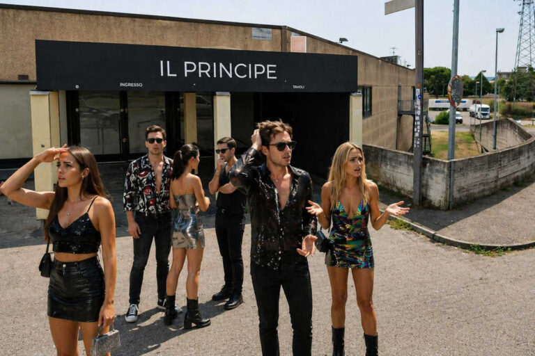 Discoteca “Il Principe” chiusa per 7 giorni: clienti costretti a socializzare di giorno, panico ad Arezzo