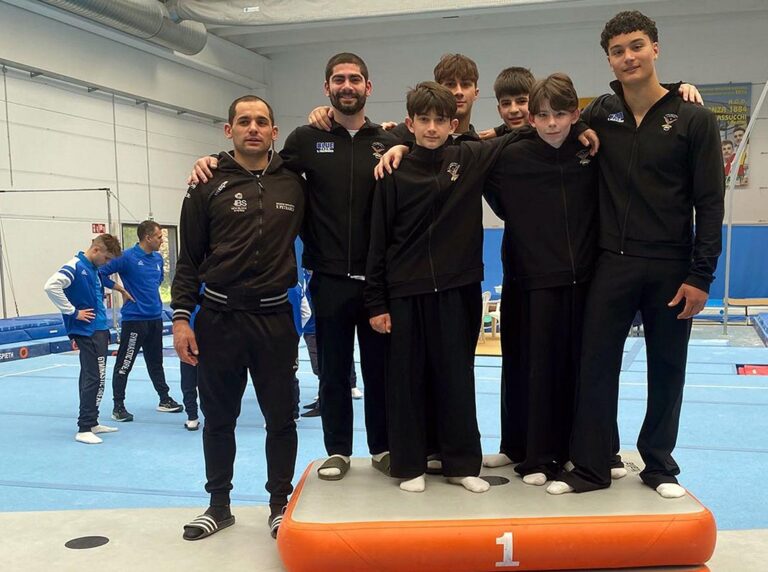 Ginnastica Petrarca, impresa storica: promozione in Serie B di artistica maschile
