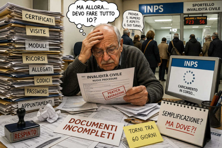 Invalidità civile alla aretina: “si semplifica tutto”… ma un si capisce più nulla