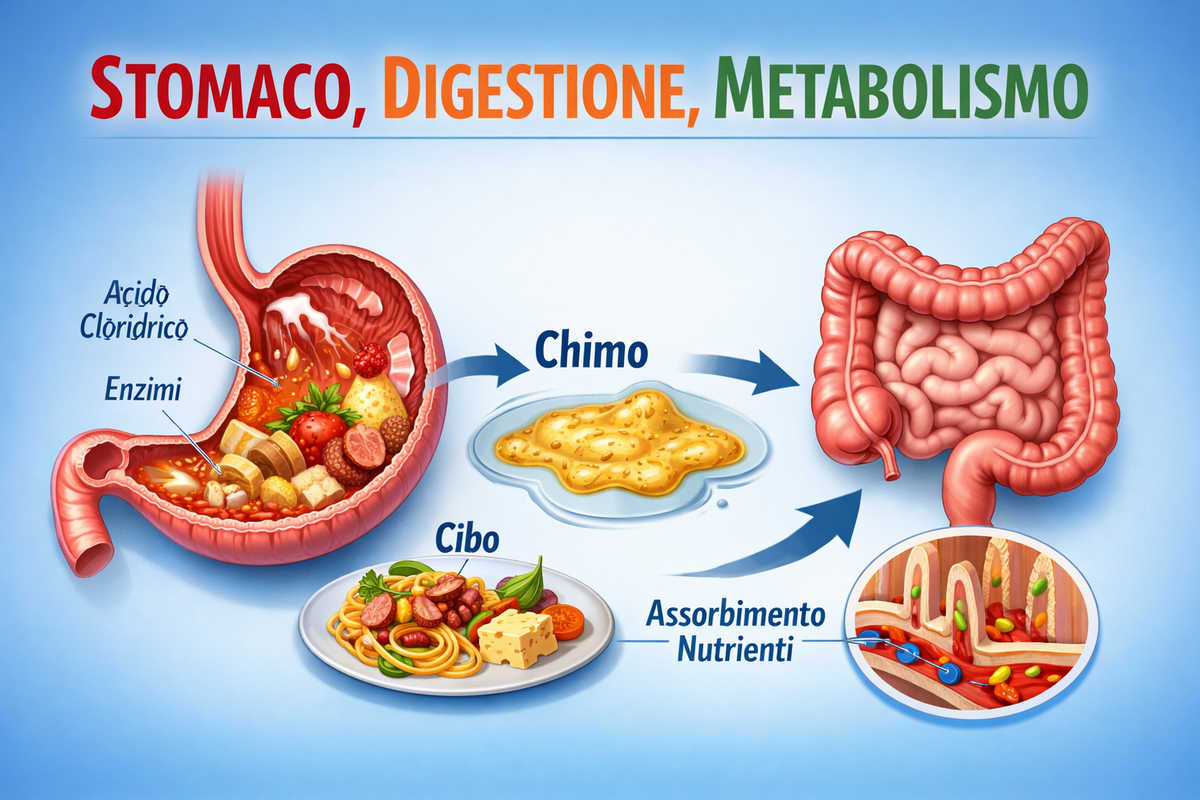 Il ruolo metabolico dello stomaco
