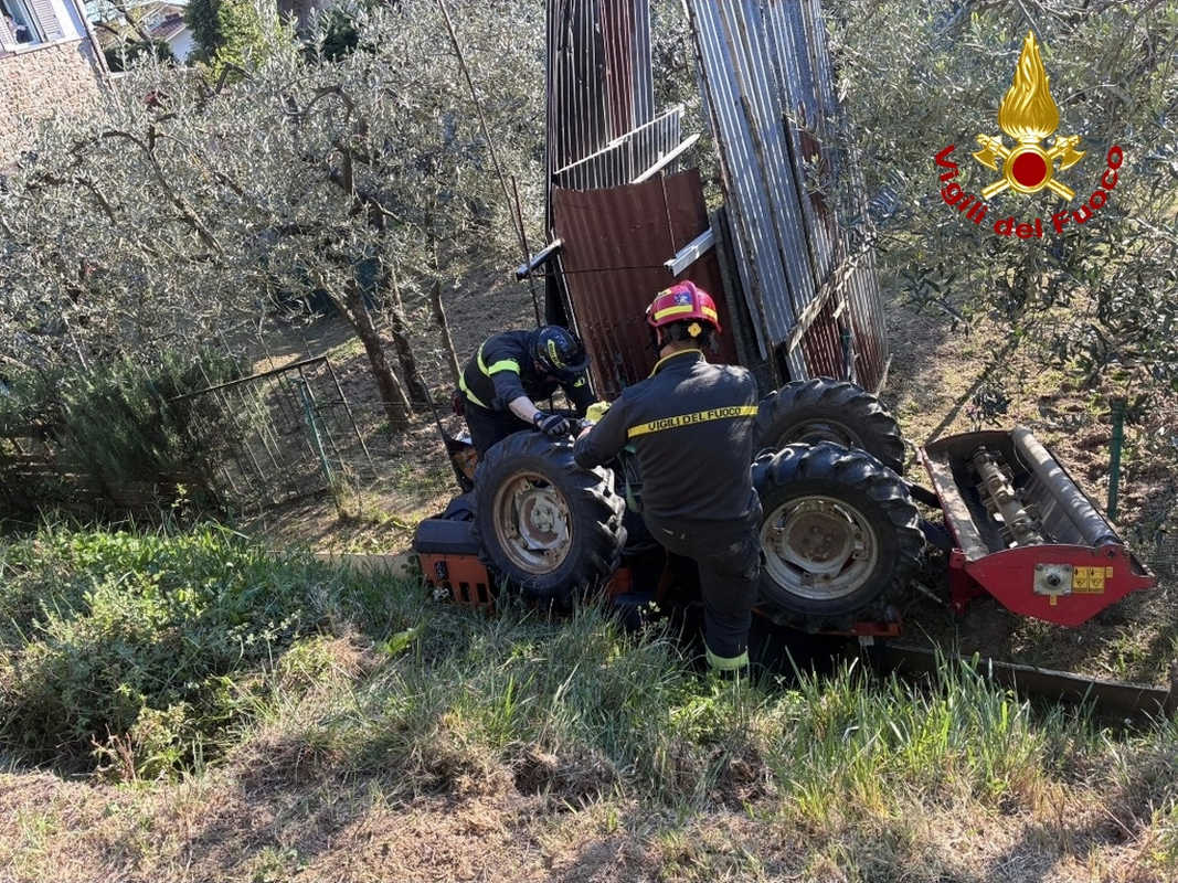 Incidente trattore