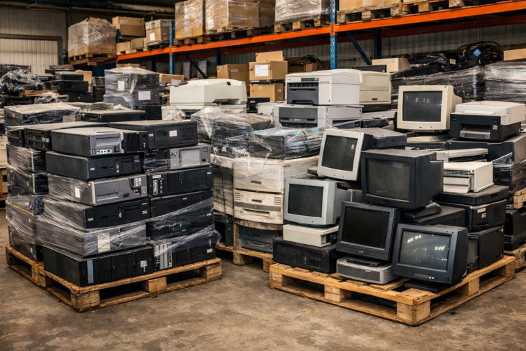 ‘Na montagna de computer vecchi all’asta: l’Asl se svuota i magazzini!