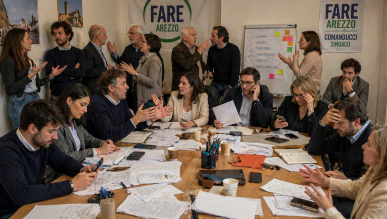 Arezzo, lista “Fare”: 27 senza esperienza per garantire errori completamente nuovi