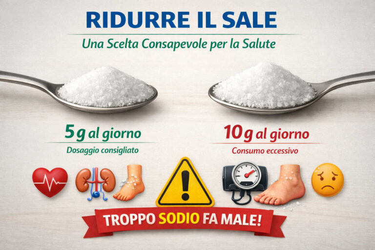 Ridurre il sale: una scelta consapevole per la salute