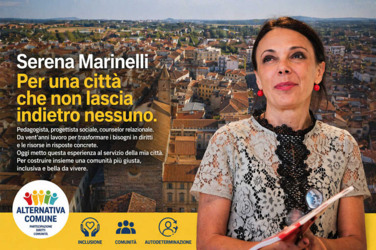 Serenella s’è fatta avanti: “ora la città se cambia davvero”